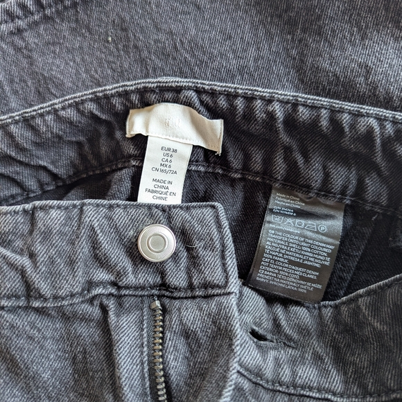 H&M Black Cargo Jeans - Picture 7 of 7